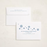 "Mini Cabana Stripes" - Holiday Cards in Ocean by Erika Firm - FREE Recipient Addressing