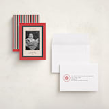 "Classic Wrap" - Holiday Cards in Candied Apple by Annie Clark - Assembled