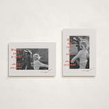 "Happy Chaos" - Holiday Cards in Crimson by Vera Lim - Photo Orientation Options
