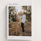 "Christmas Card" - Holiday Cards in Snowcap by Pixel and Hank - Folded Card