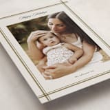 "Elegant overlap" - Holiday Cards in Golden by Stacey Meacham - Detail