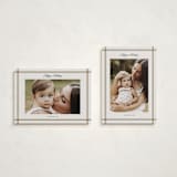"Elegant overlap" - Holiday Cards in Golden by Stacey Meacham - Photo Orientation Options