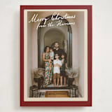 "Vintage photo card" - Holiday Cards in Berry by Maja Cunningham - Front