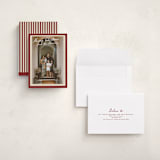 "Vintage photo card" - Holiday Cards in Berry by Maja Cunningham - Assembled