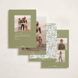 "Joyful Expression" - Holiday Cards in Snow by Leia Matt - Back of Card Options