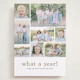 "At a glance" - Holiday Cards in Cashew by Stacey Meacham - Front