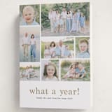 "At a glance" - Holiday Cards in Cashew by Stacey Meacham - Folded Card