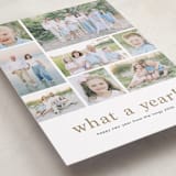 "At a glance" - Holiday Cards in Cashew by Stacey Meacham - Detail