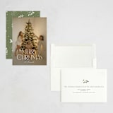"Noël classique" - Holiday Cards in Frost by Benita Crandall - Assembled