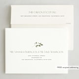 "Noël classique" - Holiday Cards in Frost by Benita Crandall - FREE Recipient Addressing