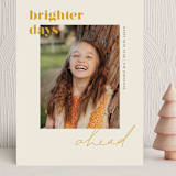 "Brighter Days Ahead" - Holiday Cards in Sunshine by seulghi - Front