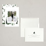 "fall of snow" - Holiday Cards in Evergreen by Anastasia Makarova - Assembled