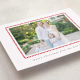 "hand drawn scallop" - Holiday Cards in Berry by Sara Hicks Malone - Detail