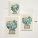 "Winter Forest Snow Globe" - Holiday Cards in Wintergreen by Ani Somi - Formats Available