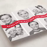 "Bouncy" - Holiday Cards in Santa Suit by Up Up Creative - Detail