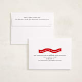 "Bouncy" - Holiday Cards in Santa Suit by Up Up Creative - FREE Recipient Addressing