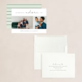 "Adored" - Holiday Cards in Hunter by Kasia Labocki - Assembled