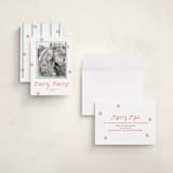 "Peppermint" - Holiday Cards in Candy Cane by Megan Davis - Assembled