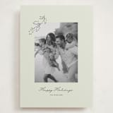 "Hung Holly" - Holiday Cards in Lime by Angela Garrick - Front