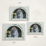 "a married christmas" - Holiday Cards in Sage by Hooray Creative - Formats Available