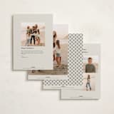 "Wonderful Year" - Holiday Cards in Ivory by Olivia Raufman - Back of Card Options