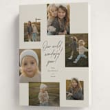 "Wonderful Year" - Holiday Cards in Ivory by Olivia Raufman - Folded Card