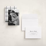 "Eternally Merry" - Holiday Cards in Snow by Megan Davis - Assembled