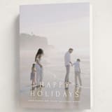 "Vast" - Holiday Cards in Snow by Amy Kross - Folded Card