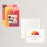 "Color Nouveau" - Holiday Cards in Sunshine by Rebecca Daublin - Assembled