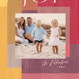 "Color Nouveau" - Holiday Cards in Sunshine by Rebecca Daublin - Detail