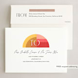 "Color Nouveau" - Holiday Cards in Sunshine by Rebecca Daublin - FREE Recipient Addressing