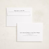 "Let Heaven & Nature Sing" - Holiday Cards in Snow by Stacy Maalouf - FREE Recipient Addressing