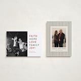 "Classic Fun" - Holiday Cards in Tomato Basil by Carolyn MacLaren - Photo Orientation Options