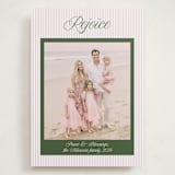 "Blessed Peace" - Holiday Cards in Petal by Lottie Aldarwish - Front