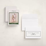 "Blessed Peace" - Holiday Cards in Petal by Lottie Aldarwish - Assembled