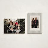 "Come Together" - Holiday Cards in First Snow by Casey Miller - Photo Orientation Options