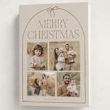 "frame bow" - Holiday Cards in Buttercream by Vivian Yiwing - Folded Card