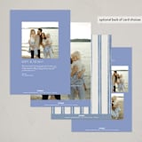 "Doves" - Holiday Cards in Sky by Tamara Hilje - Back of Card Options