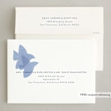 "Doves" - Holiday Cards in Sky by Tamara Hilje - FREE Recipient Addressing