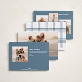 "Lauren" - Holiday Cards in Winterberry by Blustery August - Back of Card Options