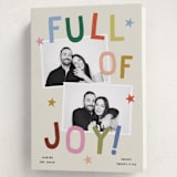 "Full of Joy (& Cheer)" - Holiday Cards in Jubilant by Kercia Jane - Folded Card