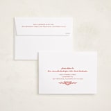 "Friendly Frame" - Holiday Cards in Berry by mo kelley - FREE Recipient Addressing