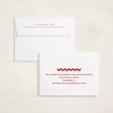 "Ski Slope" - Holiday Cards in Winter Rose by Baumbirdy - FREE Recipient Addressing