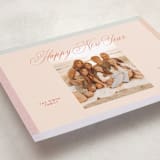 "Sunny New Year" - Holiday Cards in Sunrise by Meg Gleason - Detail