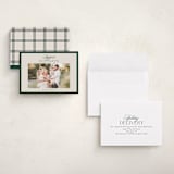 "refined bliss" - Holiday Cards in Evergreen by Carolyn Nicks - Assembled