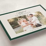 "refined bliss" - Holiday Cards in Evergreen by Carolyn Nicks - Detail