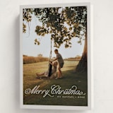 "Noelle" - Holiday Cards in Marshmallow by Pati Cascino - Folded Card