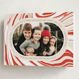"Peppermint Flavor" - Holiday Cards in Peppermint by Oscar and Emma - Karly Depew - Folded Card