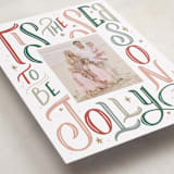 "Jolly Season" - Holiday Cards in Classic by Leah Bisch - Detail