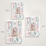 "Jolly Season" - Holiday Cards in Classic by Leah Bisch - Formats Available